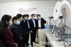 Lãnh đạo UBND tỉnh làm việc với Công ty TNHH dược phẩm Thiên Ân