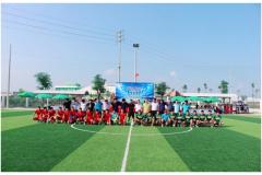 Giải bóng đá công nhân lao động Công ty TNHH Goertek chào mừng ngày phụ nữ Việt Nam