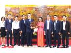 Chủ tịch UBND tỉnh Nguyễn Hương Giang làm việc với Công ty TNHH Hanwha Techwin Security Việt Nam