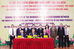 Tripartite memorandum of understanding signed to support Vietnamese businesses operating in Bac Ninh province