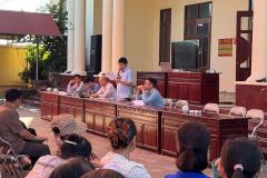 UBND phường Thuận Thành tổ chức buổi làm việc triển khai công tác GPMB dự án Khu công nghiệp Thuận Thành III - Phân khu C tại tổ dân phố Đông Đông