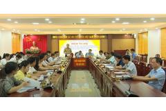 Conference to remove difficulties and speed up the implementation of infrastructure investment and development projects in Thuan Thanh district